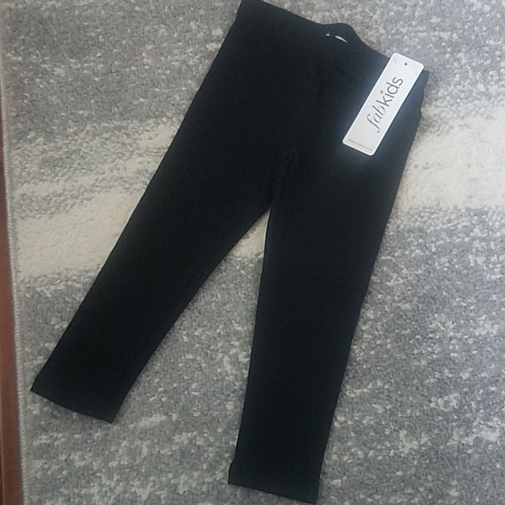 NEW black leggings sz 2T - Picture 8 of 8